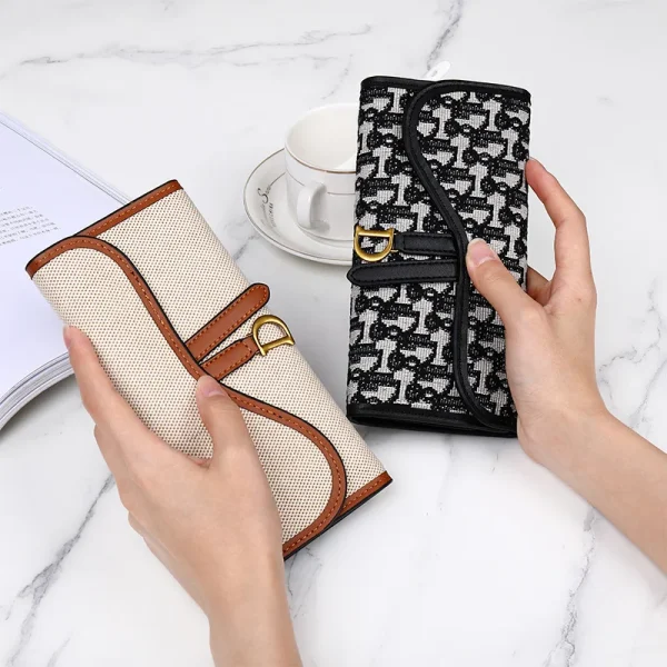 Mode luxe Long portefeuille sac à main multi-fonctionnel