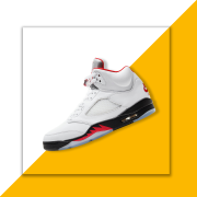 Red, White, and Black Shoes Products Sale Instagram Post
